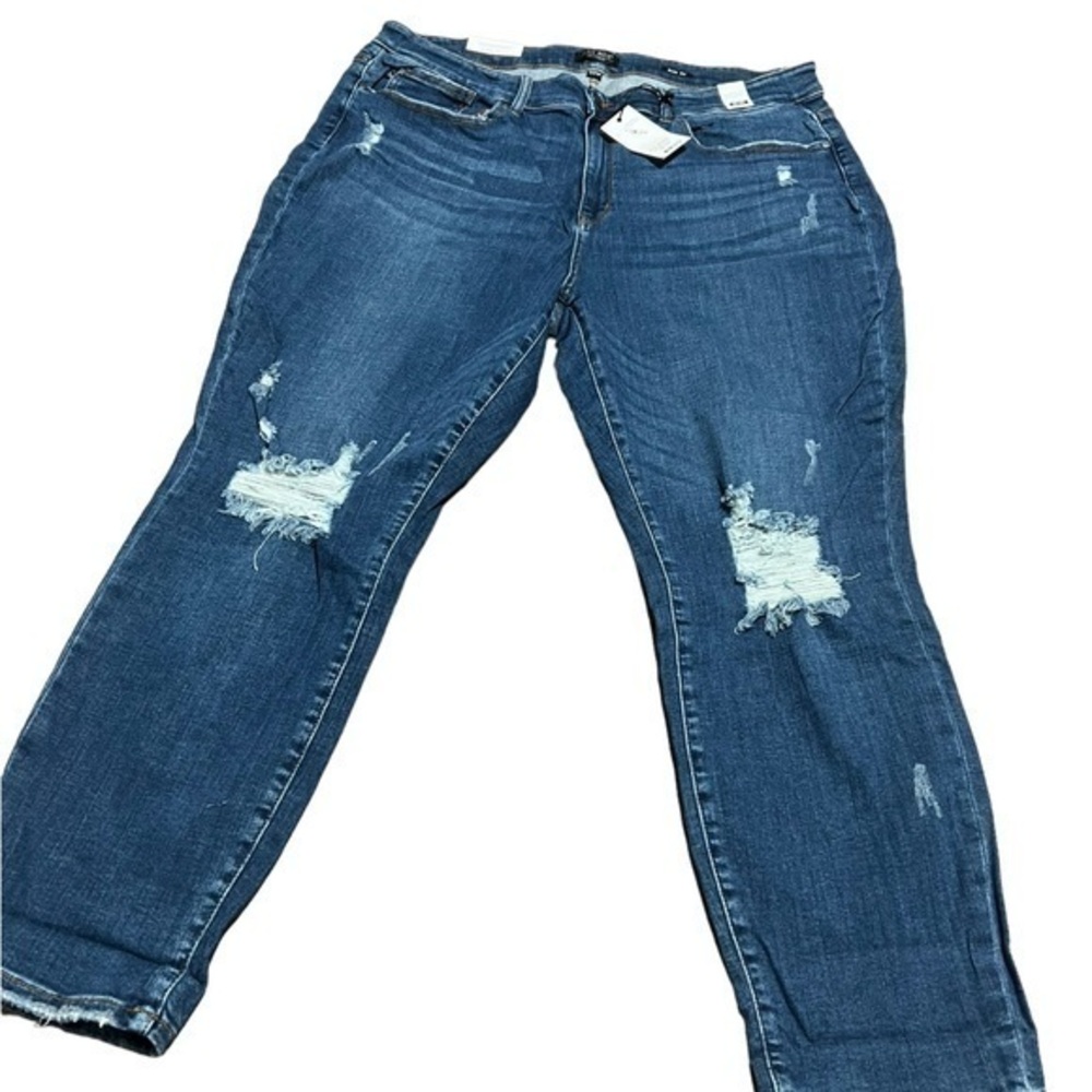 Judy Blue Los Angeles Slim Fit Blue Jeans Mid Rise Size 22W